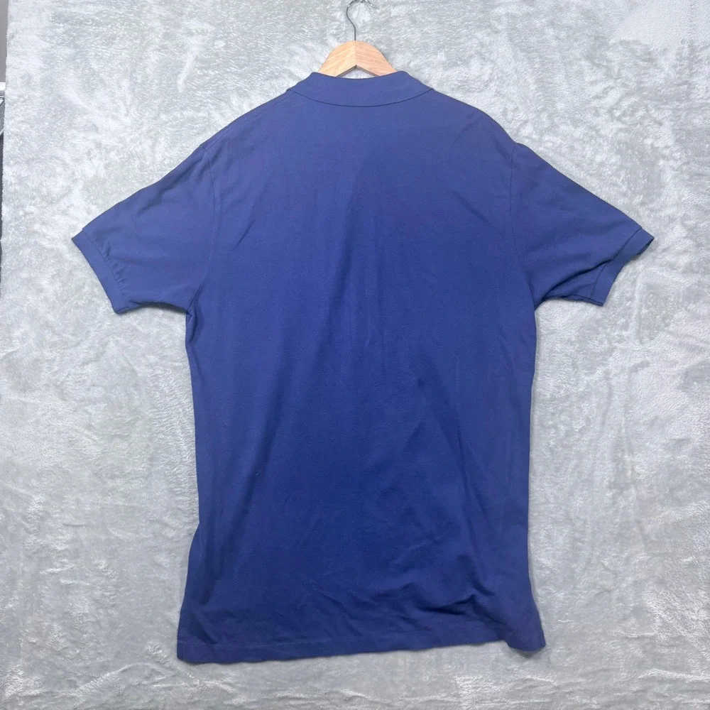 Polo Ralph Lauren Polo Shirt Men XL Blue Green Pony Pique Short Sleeve Classic